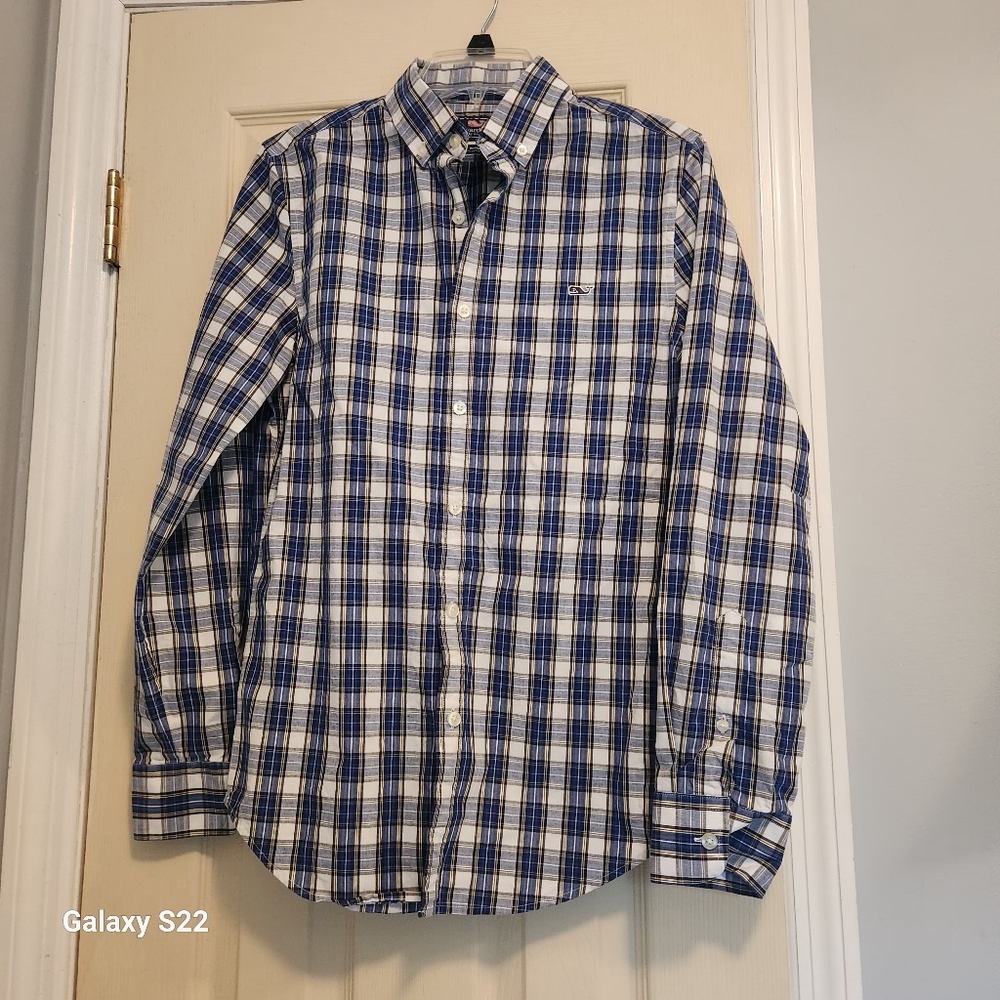 Vineyard vines mens xsmall button down shirt, slim fit